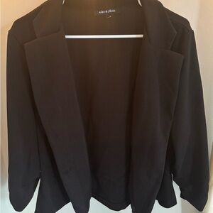 Alex & Olivia Black Women's Blazer